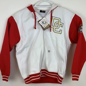 NWT DC Nationals Full Zip Hoodie, Size Large